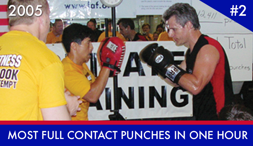 Ron Sarchian World Record Most Full Contact Punches in One Hour
